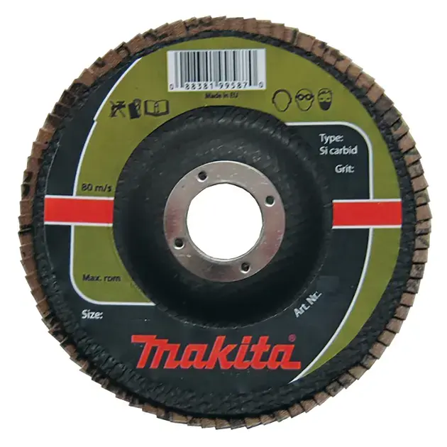 Makita - Plateau abrasif à lamelles, P60, diamètre 150 mm P-65224
