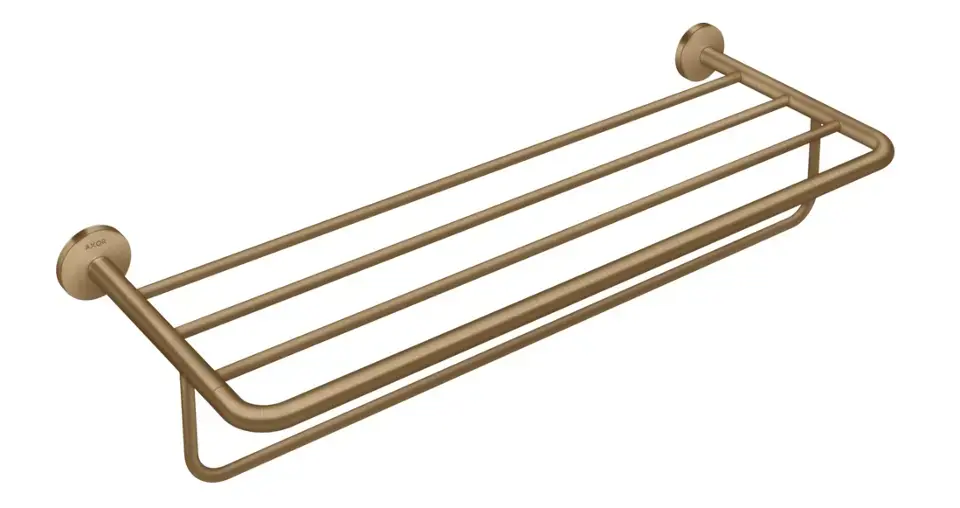 Axor Universal Circular - Porte-serviettes avec étagère, longueur 60 cm, bronze brossé 42843140