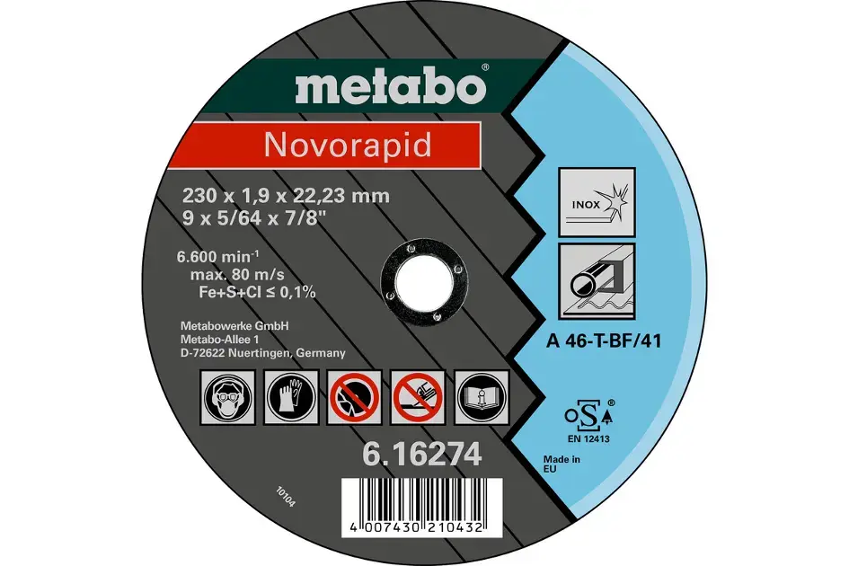 Metabo - Lame circulaire pour acier inoxydable 230x22,23 mm 616274000