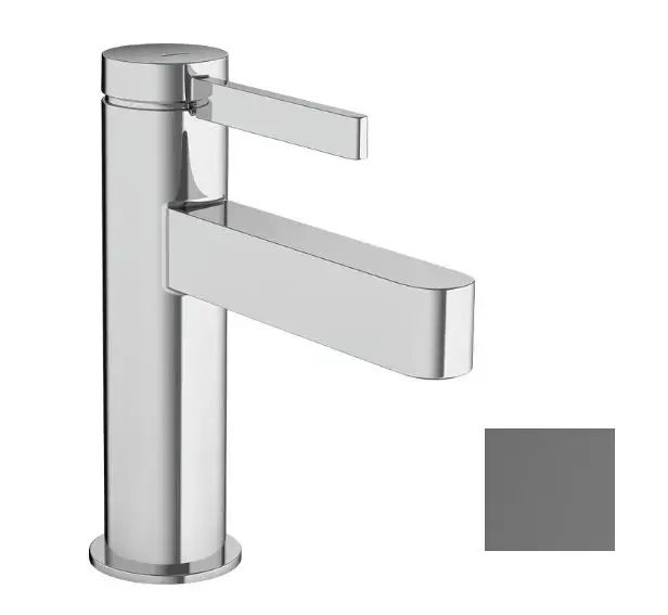 Hansgrohe Finoris - Robinet de lavabo, EcoSmart, chrome noir brossé 76013340