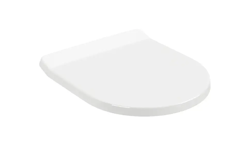 Villeroy & Boch Architectura – Abattant de WC, SoftClosing, QuickRelease, blanc alpin 8M70S101