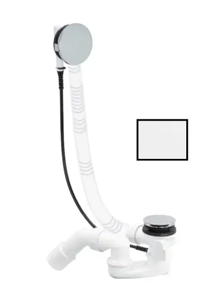 Villeroy & Boch – Kit de vidange et de trop-plein, blanc alpin U909604-01