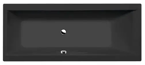Polysan – Baignoire 170×70 cm, noir mat 74611.21