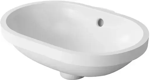 Duravit Bathroom_Foster - Vasque à encastrer, 43x28 cm, blanc alpin 0336430000