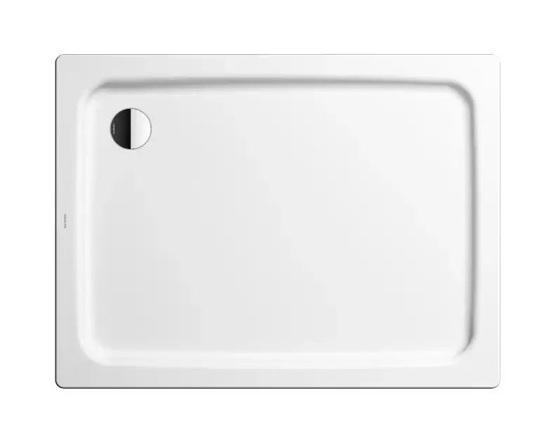 Kaldewei Ambiente - Receveur de douche Duschplan 546-1, 100x80 cm, Perl-Effect, sans support en polystyrène, blanc 440100013001