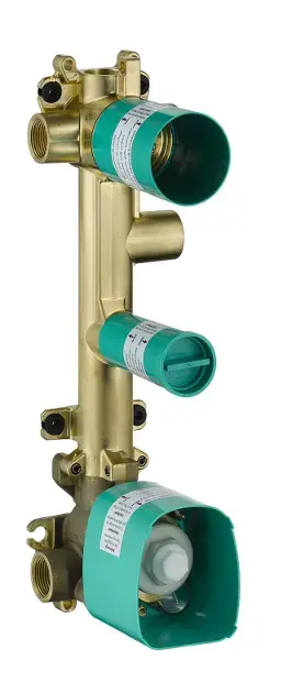 Axor – Corps d’encastrement pour module thermostatique encastré pour trois sorties, chrome 36708180