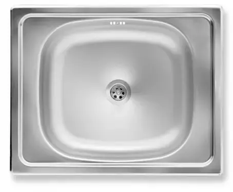 Novaservis - Évier 40x50 cm, avec trop-plein, inox DR40/50A