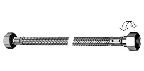 Schell Clean-Flex S – Tuyaux flexibles, chromées 103200699