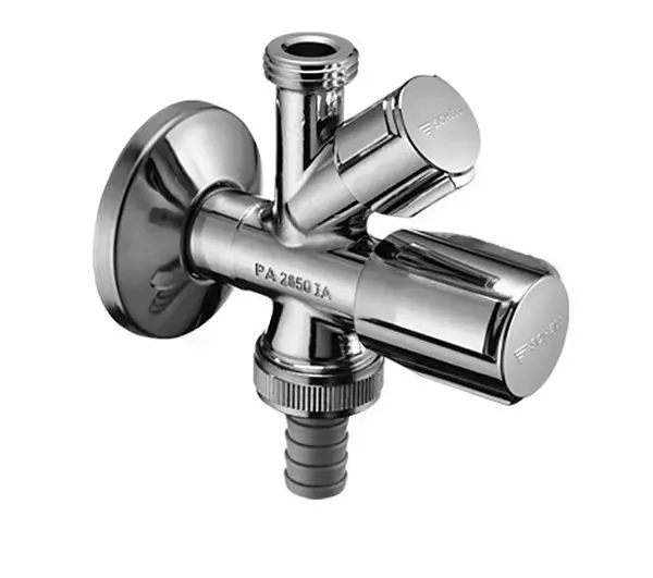 Schell Comfort – Vanne d&rsquo;angle combinée, chrome 035690699