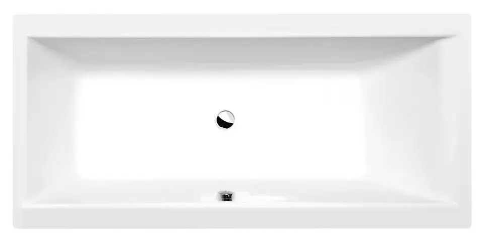 Polysan – Baignoire rectangulaire CLEO, 160x75x48 cm, blanc 93611