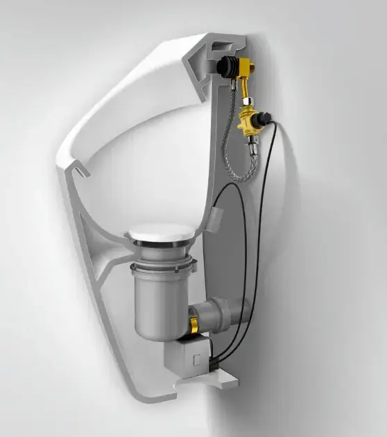Villeroy & Boch – Radar de rinçage ProDetect 2 pour urinoir, alimentation par pile 9190B100