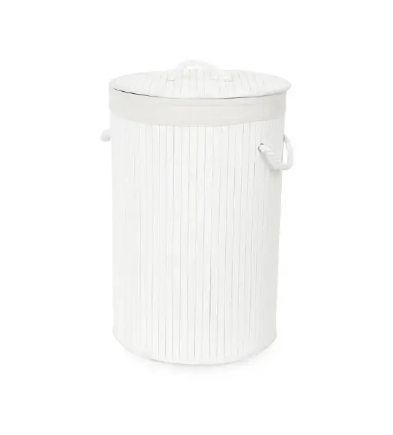 Compactor Free - Panier à linge 40x60 cm, bambou / blanc RAN9107