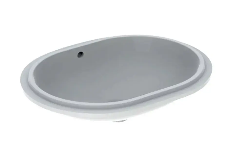 Geberit VariForm - Vasque à encastrer 61x46 cm, avec trop-plein, blanc 500.756.01.2