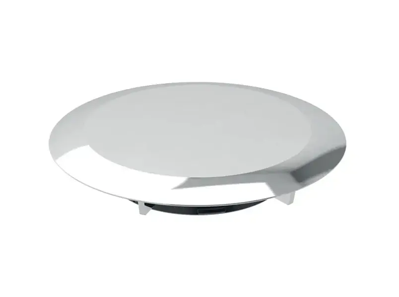 Geberit – Cache bonde d 90 mm, pour bonde de douche, chrome brillant 150.265.21.1