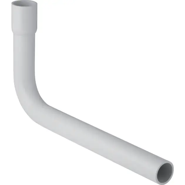 Geberit - Rallonge de coude de chasse, 90°, 115x300 mm, avec manchon à emboîter 119.060.11.1