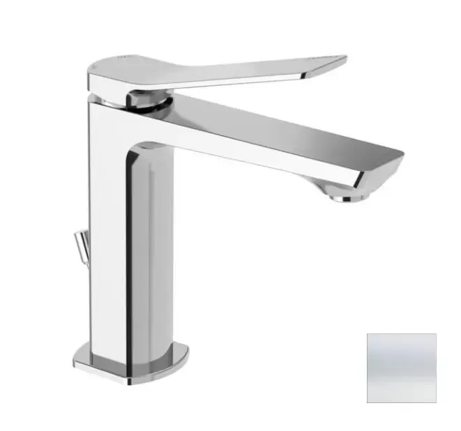 Paffoni Tilt - Mitigeur de lavabo avec vidage, blanc mat TI075BO