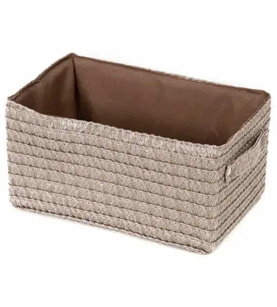 Compactor - Panier de rangement, 23x15x12 cm, gris-beige RAN9697
