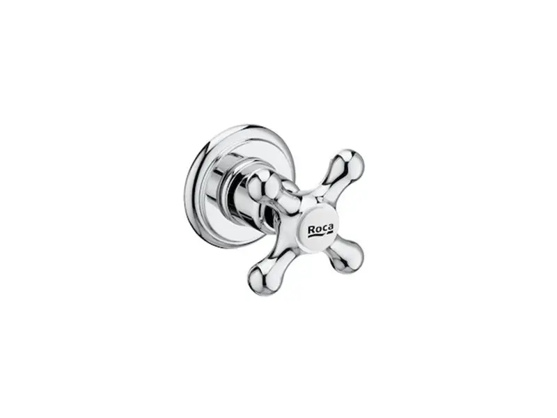Roca Carmen – Vanne d&rsquo;arrêt encastrée, chrome A5A154BC00