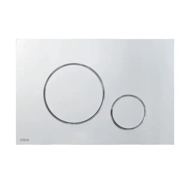 Alca Thin - Plaque de déclenchement, chrome mat M672
