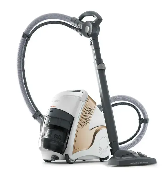 Polti – Unico MCV85 Total Clean&Turbo Steam Cleaner, blanc/beige PBEU0101