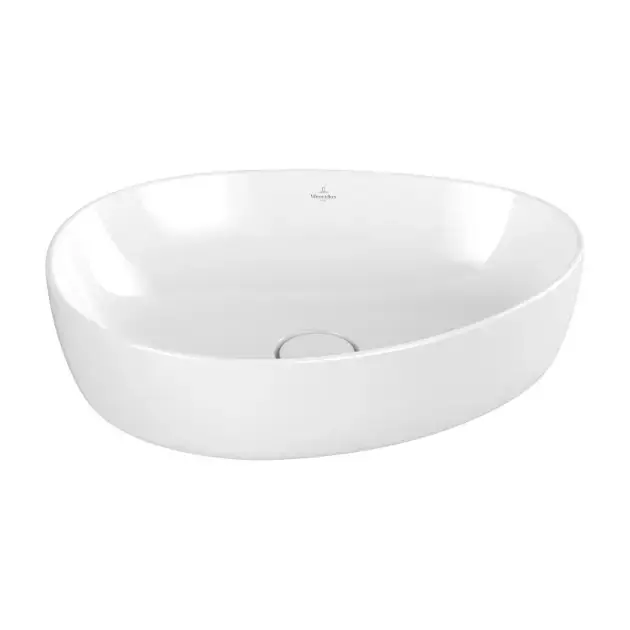 Villeroy & Boch Antao – Vasque à poser, 40×51 cm, CeramicPlus, blanc alpin 4A7351R1