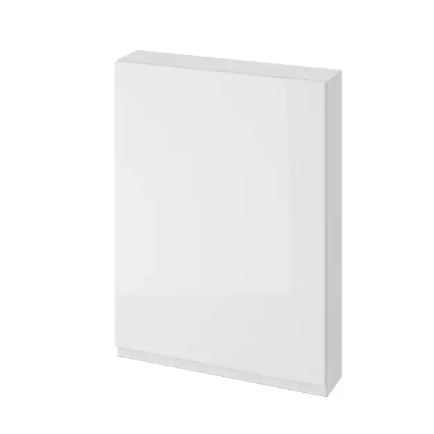 Cersanit Moduo - Armoire 80x59x14 cm, 1 porte, charnières L/P, blanc S590-016-DSM