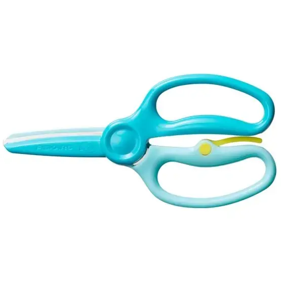 FISKARS – Ciseaux pour enfants, droitiers/gauchers, longueur 17 cm, bleu 1064068