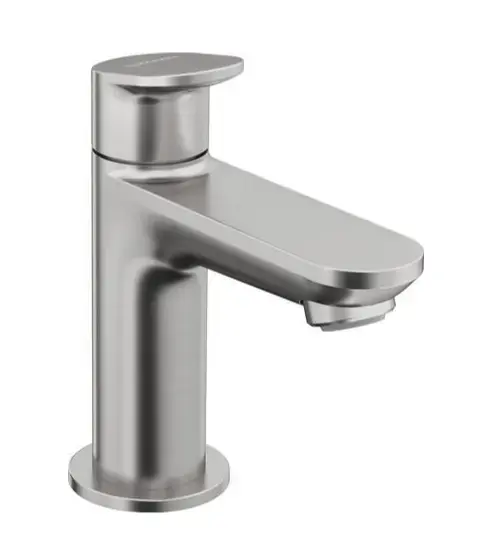 Duravit Wave – Robinet de lavabo, inox brossé WA1080002070