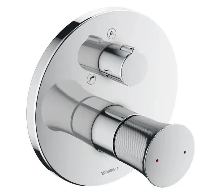 Duravit White Tulip – Mitigeur encastré, pour 2 sorties, chrome WT5210018010