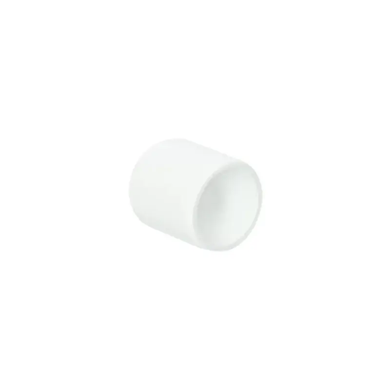 Bouton de meuble Como blanc texturé