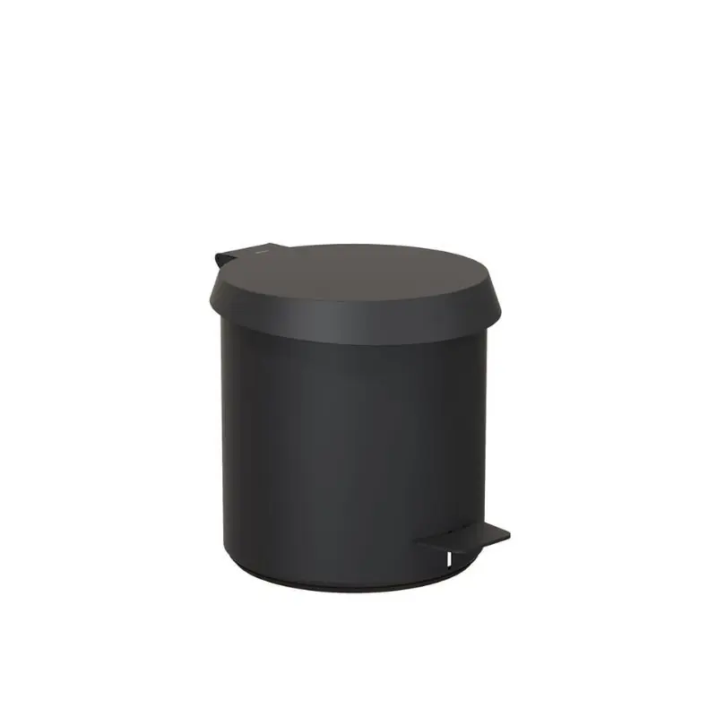 Zwarte prullenbak N3001-B