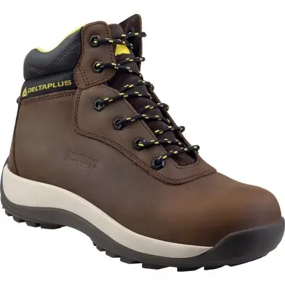 Chaussres haute cuir saga s3 MARRON -40 nubuck