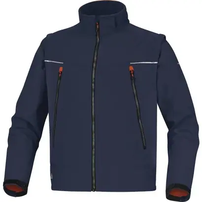 Veste ORSA – Coupe vent – Marine/Orange – T.L