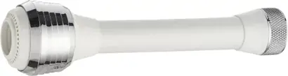 Brise-jet femelle 22×100 avec douchette 2 jets blanc