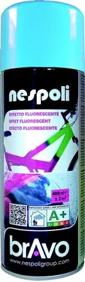 Peinture aérosol professionnelle teintes vives – Bleu Fluo – Bombe de 400ML