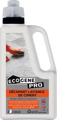 Decapant laitance de ciment ecogene pro 1 l