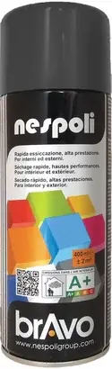 Peinture aérosol professionnelle teintes vives - Gris Foncé - Bombe de 400ML