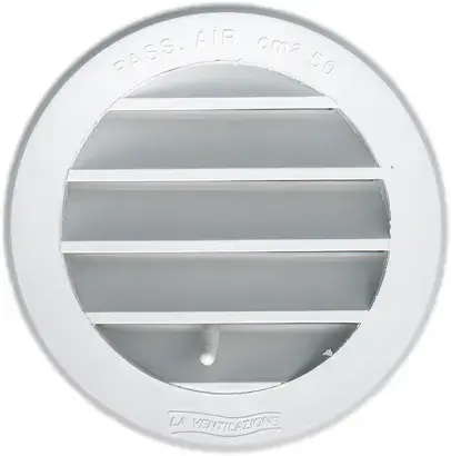 Grille ronde réglable Ø120MM avec moustiquaire – Autogyre