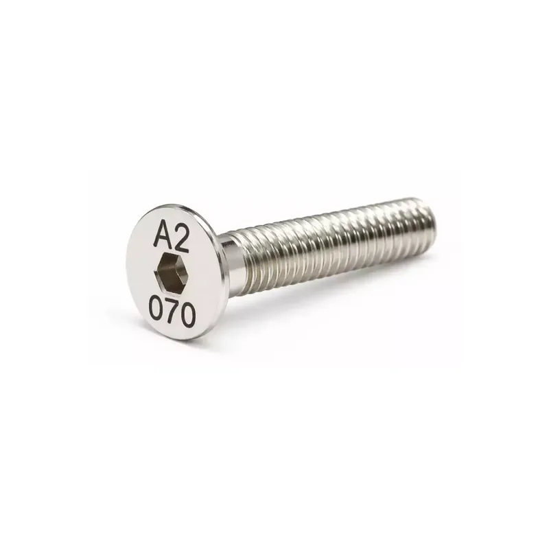 Vis à tête fraisée six pans creux (FHC), DIN 7991, ISO 10642, M 12 x 45 Inox A2