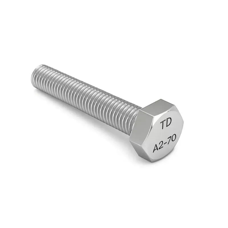 Vis à tête hexagonale (TH) entierement filetée - DIN 933 - M 12 x 45 - Inox A2