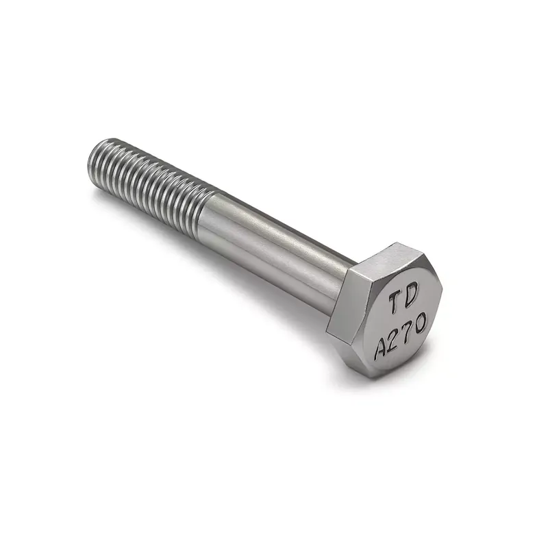 Vis à tête hexagonale - Pas américain UNC - D. 5/16 x 1'1/2 - Inox A2
