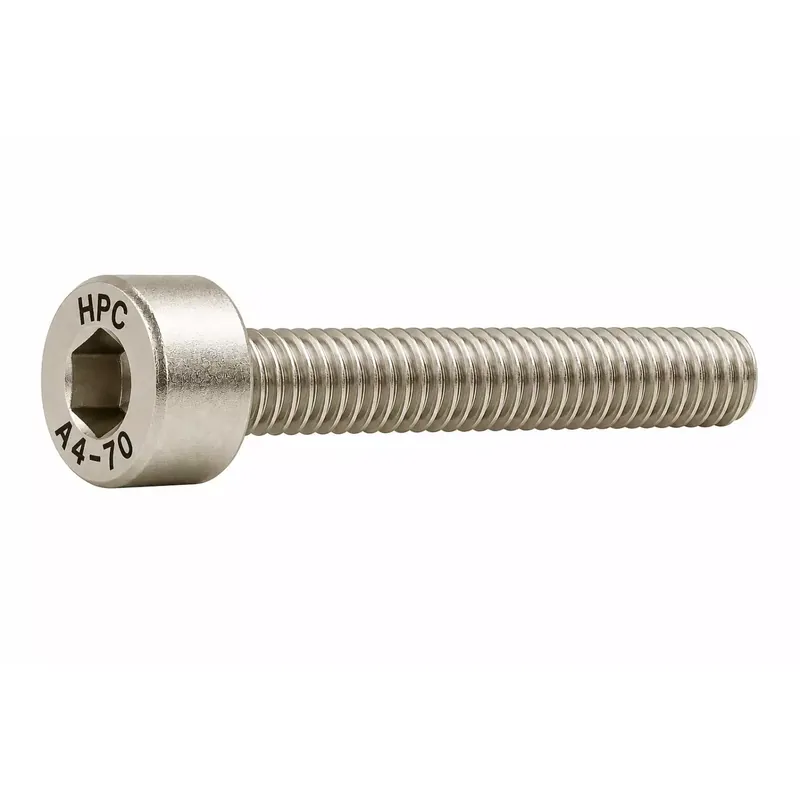 Vis à tête cylindrique six pans creux - CHC - (DIN 912) - M 10 x 20 - Inox A4-80