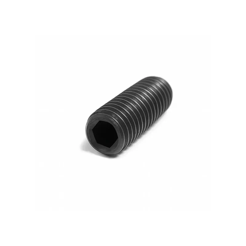 Vis sans tête à six pans creux - STHC - DIN 916 - M 30 x 100 - Bout cuvette - Acier 45H brut