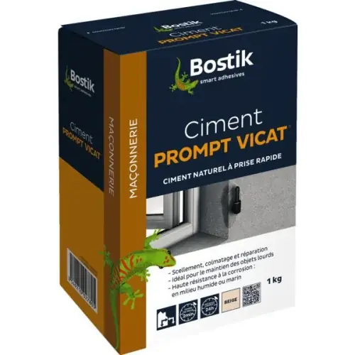 Ciments prompt gris vert