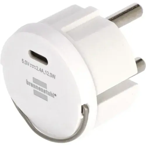 Adaptateur secteur pour port USB blanc