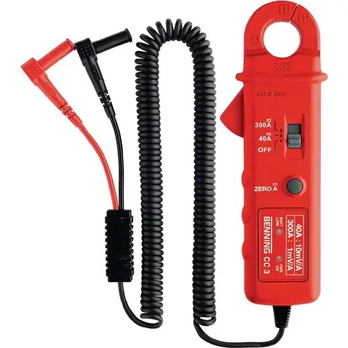 Adaptateur pour pince ampérométr. AC/DC CC 3 BENNING