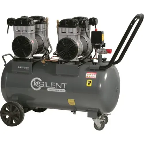 Compresseur silencieux 80 L 16m3/h