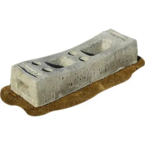 Socle béton pour clôture de chantier
