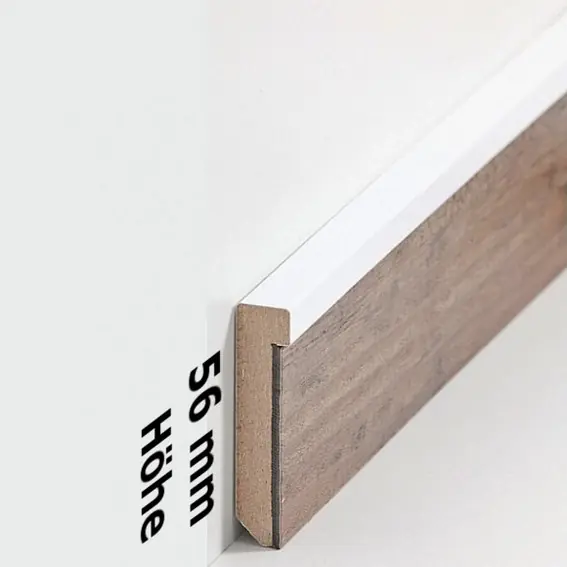 Plinthe "Frankfurt" MDF 13 x 56 x 2500 mm Plinthe pour sol vinyle PROVISTON