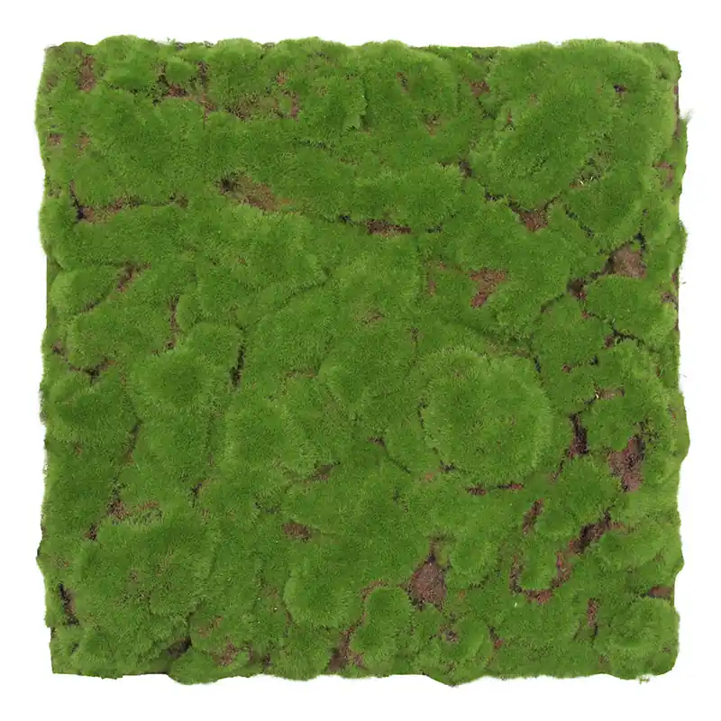 JANGAL Modular Wall Panneau Acoustique Mural 520 x 520 mm Design Vert Forêt Boule Mousse